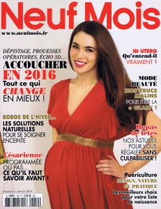 Article magazine Neuf Mois 2015-2016 - Biotiful Les coquillage d'allaitement Baby Shell