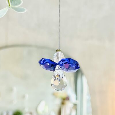 Ange gardien en cristal