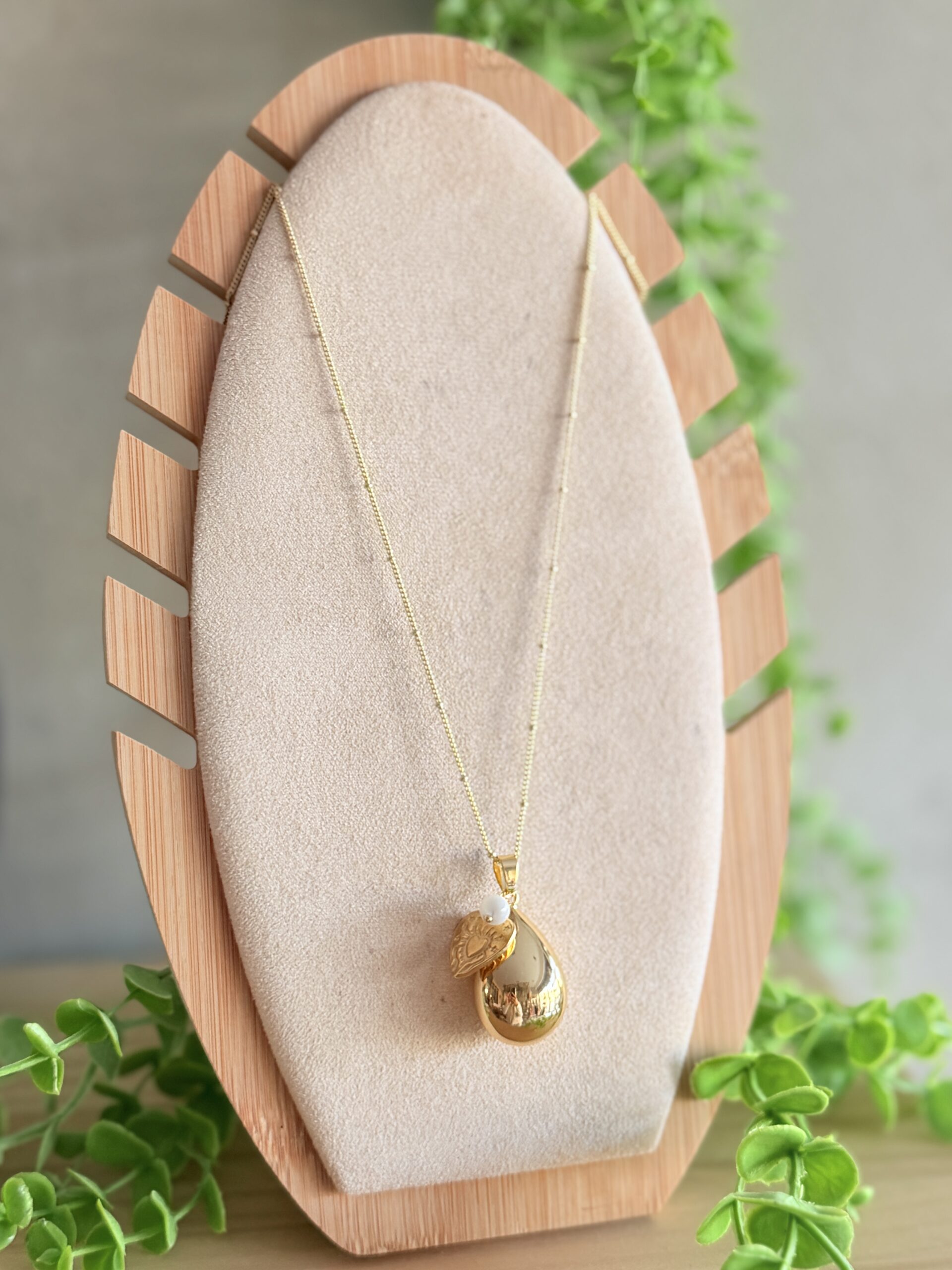 Bola de grossesse avec carillon en forme de goutte